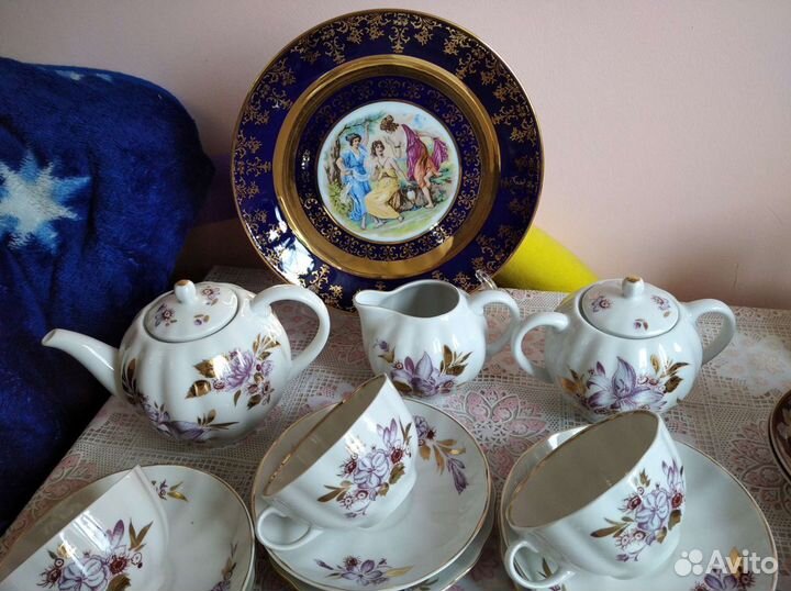 Сервиз чайный лфз Золотые Листья