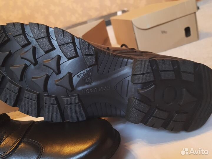 Ботинки зимние натуральная кожа