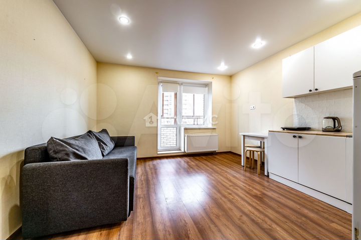 Квартира-студия, 23,6 м², 2/17 эт.