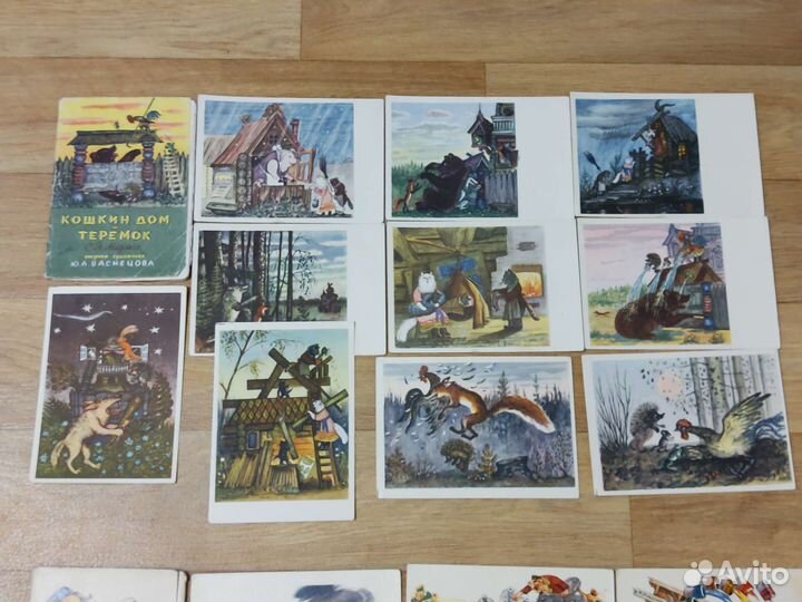 Детские открытки в наборах ссср, 1950х-1980е