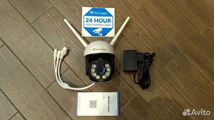 Камера видеонаблюдения WiFi 3MP уличная поворотная