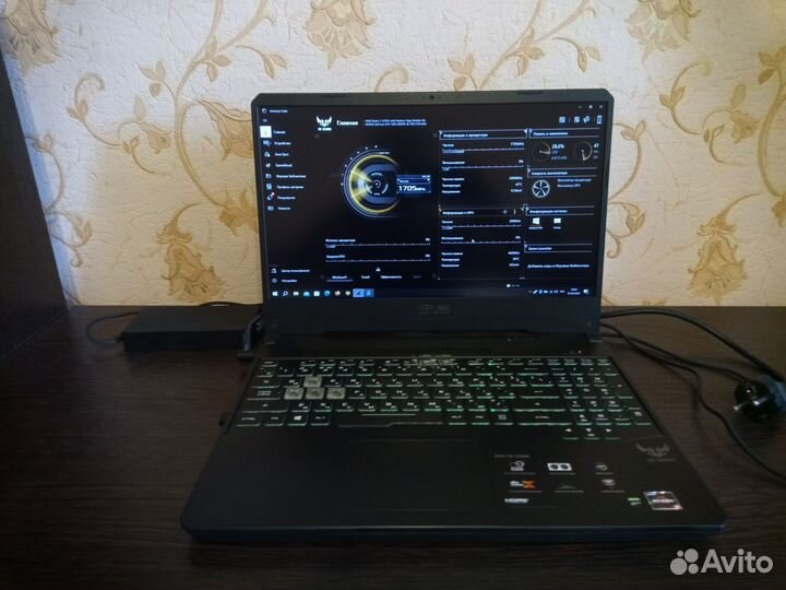 Игровой ноутбук asus TUF Gaming FX505DT 512/16 Гб