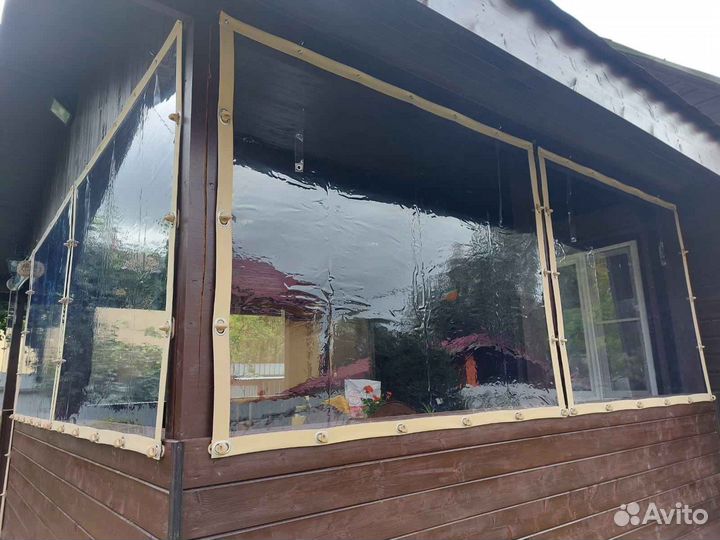 Мягкие окна под ключ