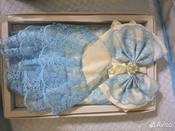 Конверт одеяло на выписку лето