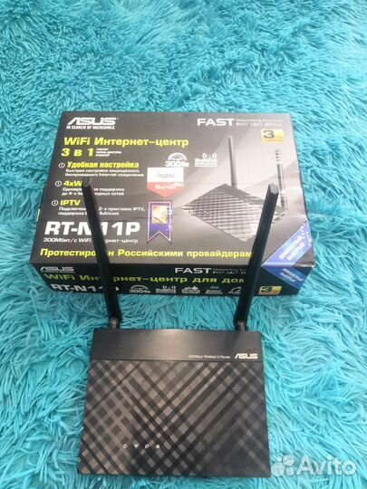 Роутер маршрутизатор asus RT-N11P