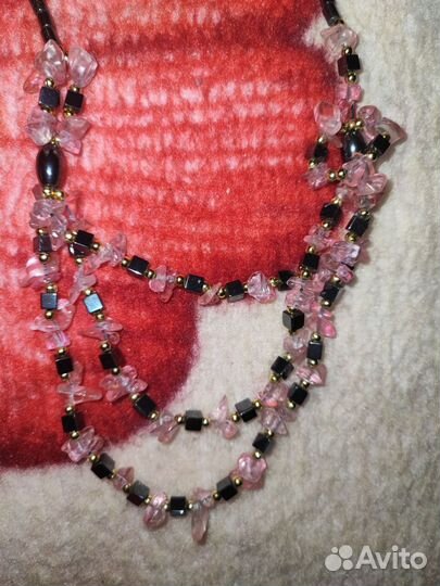 Колье из циркония