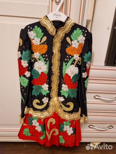 Платье для фигурного катания 122-128