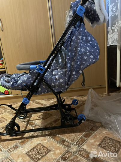 Санки-коляска