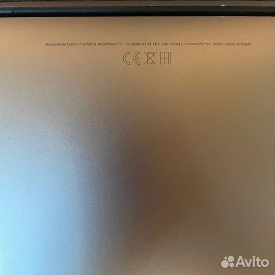 MacBook Pro a2141 2019 матрица и остальное