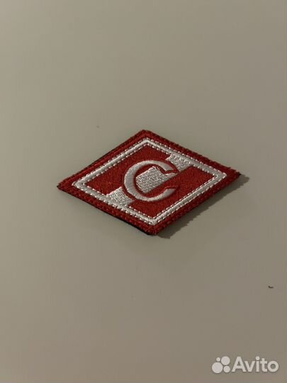 Нашивка шеврон патч Спартак