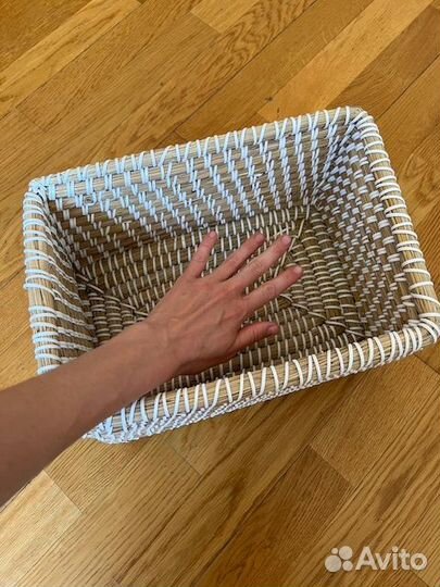 Корзины плетеные и ящики металические IKEA hm home