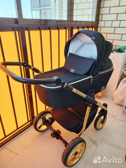 Коляска 2 в 1 adamex reggio