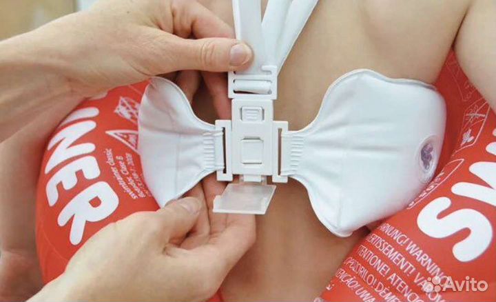 Круг для плавания Swimtrainer и нарукавники