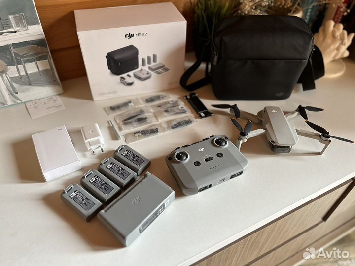 Dji mavic mini 2 fly more combo 4к