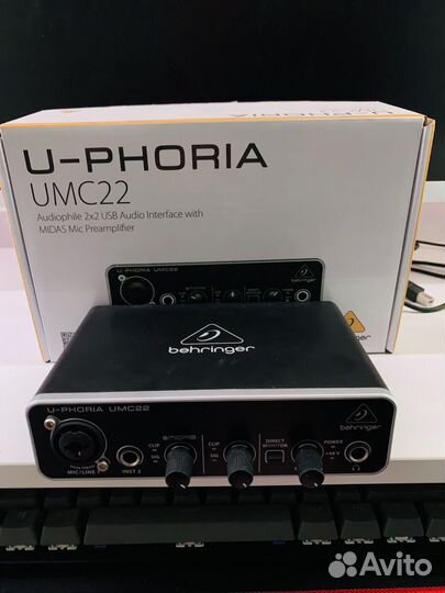 Behringer u phoria umc22