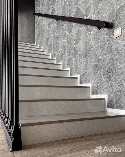 Лестница из искусственного камня производство