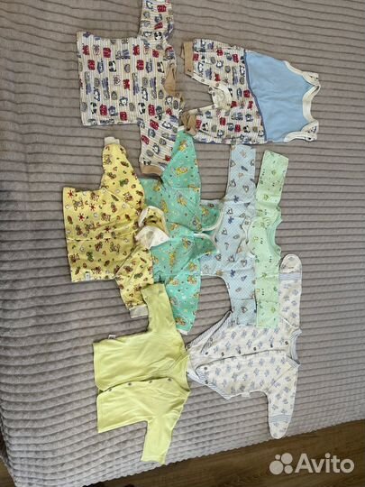 Развивающий коврик детская одежда, ванночка