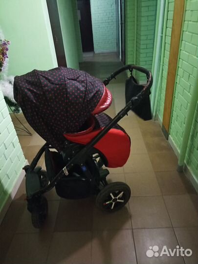 Коляска Пепе эко 3 в 1 в хорошем состоянии