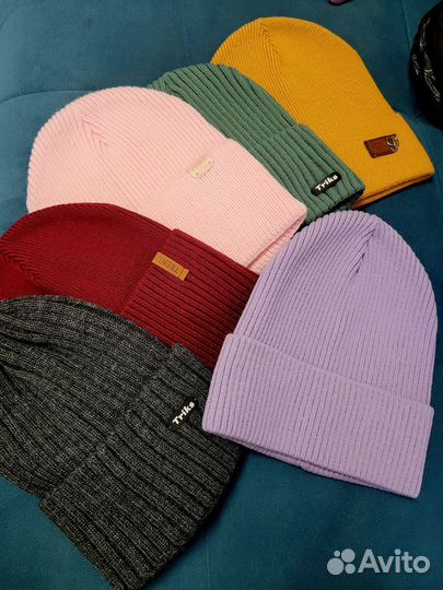 Шапка с отворотом без поклады