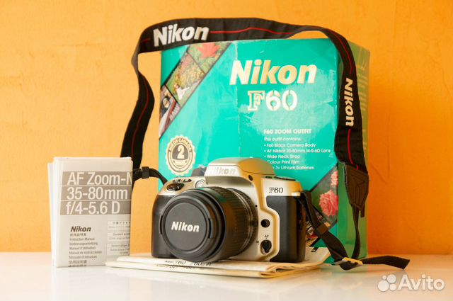 Пленочный фотоаппарат Nikon F60 35-80mm + примеры