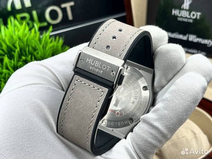 Красивые мужские часы Hublot матовые