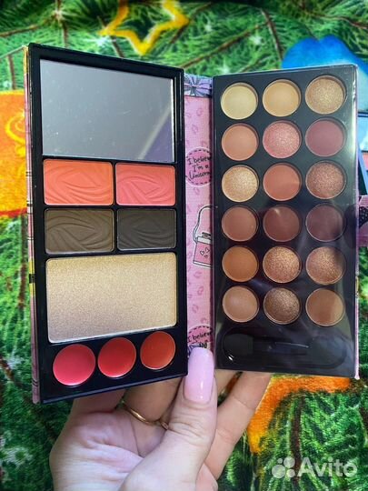 Палитра для макияжа 6в1