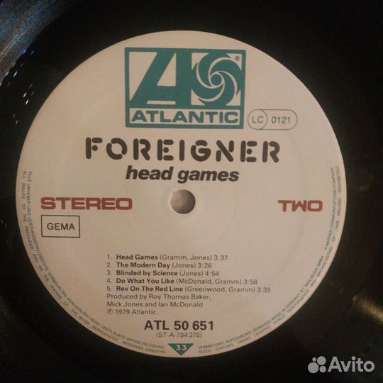 Foreigner - Head Games (1981)