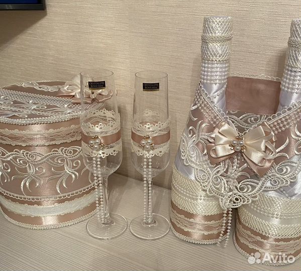 Свадебный набор готовый 6 предметов