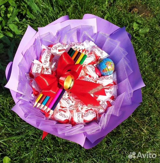 Съедобные букеты на выпускной