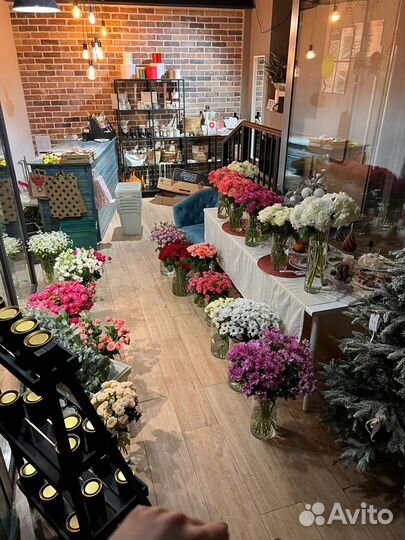 Продам готовый бизнес магазин цветов