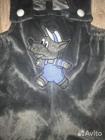 Новогодний костюм для мальчика волк