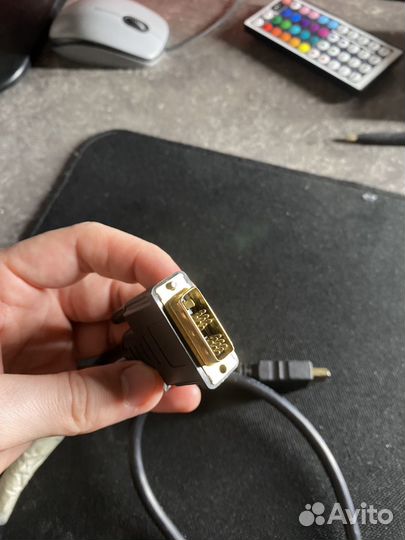 Кабели hdmi dvi vga