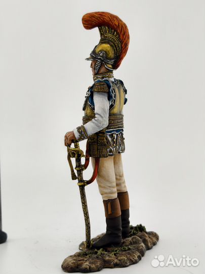 Оловянная фигурка 