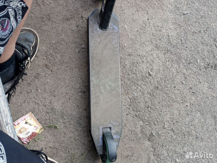 Трюковой самокат tech team парк