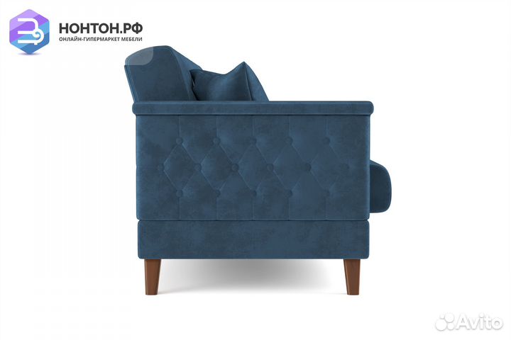 Диван книжка Амарант синий