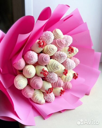 Клубника в шоколаде / Сладкий букет