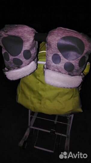 Детские санки коляска