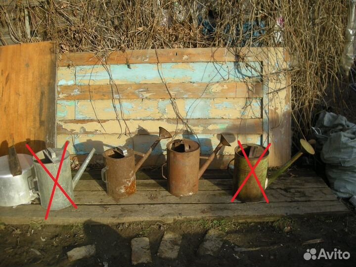 Лейки садовые для декорации СССР только самовывоз