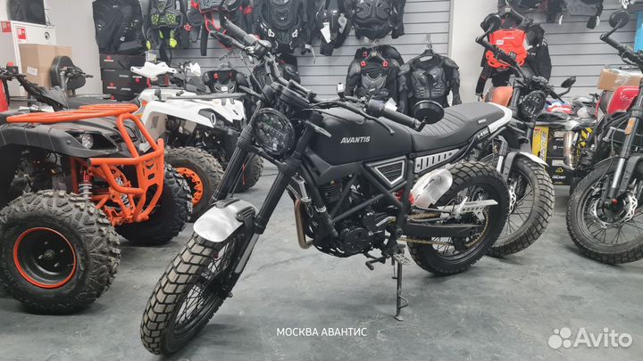 Мотоцикл Авантис Avantis Сити City 250 птс черный