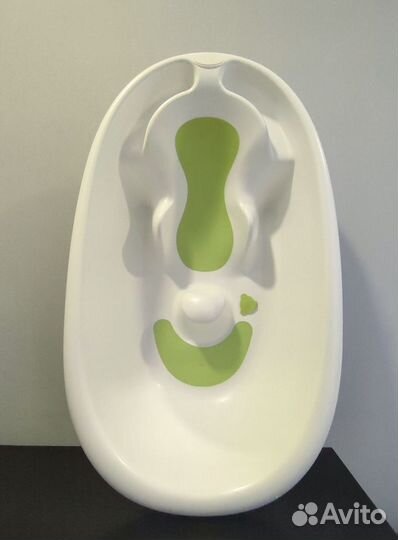 Детская ванночка для купания с горкой Happy baby