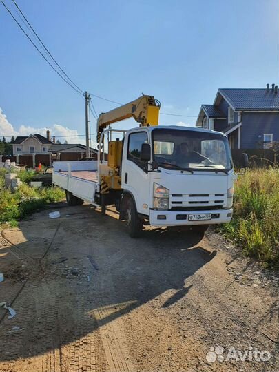 Isuzu Elf с КМУ, 2012