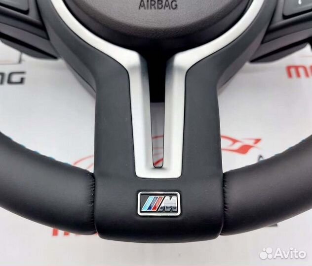 Руль BMW M + подушка бмв 2 cерия F22 стиль M2 F87