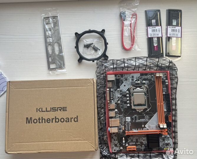 Материнская плата с процессором i5