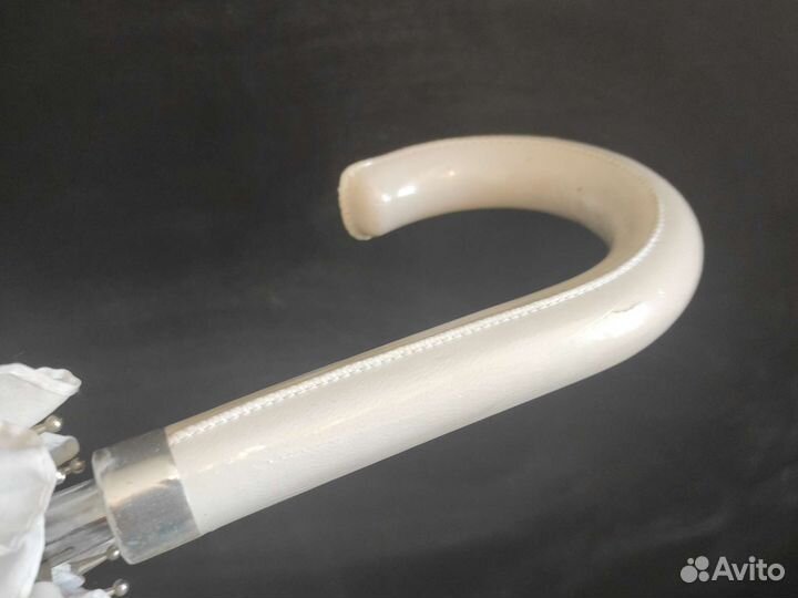 Зонт трость белый