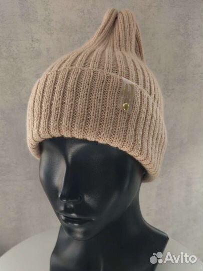 Шапка женская вязаная ручная работа