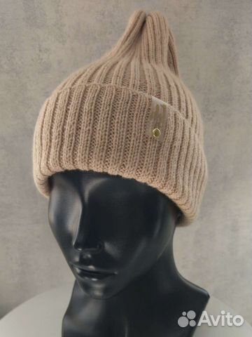 Шапка женская вязаная ручная работа