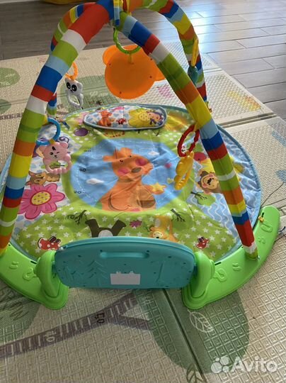 Развивающий коврик с музыкальным пианино