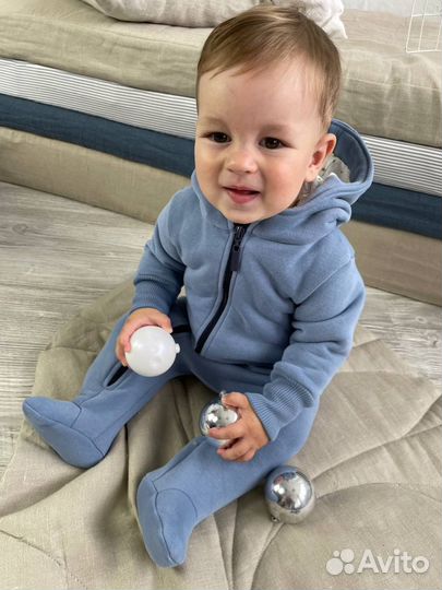 Продам коробку с новой одеждой 0-12 мес