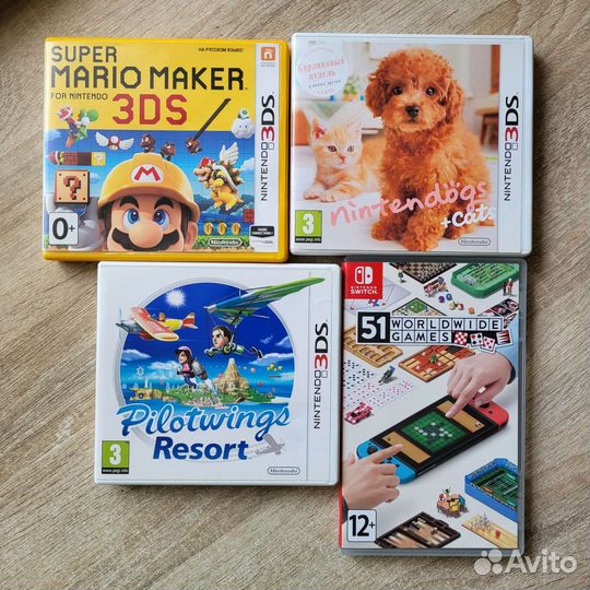Игры на 3DS и Switch