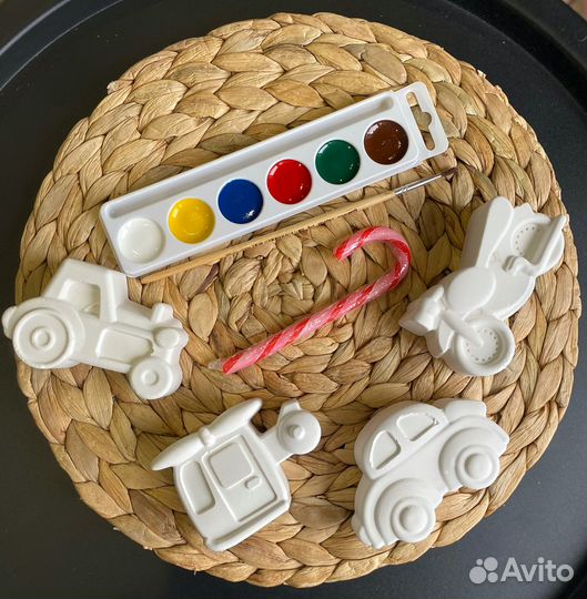 Игрушки из гипса / подарки детям